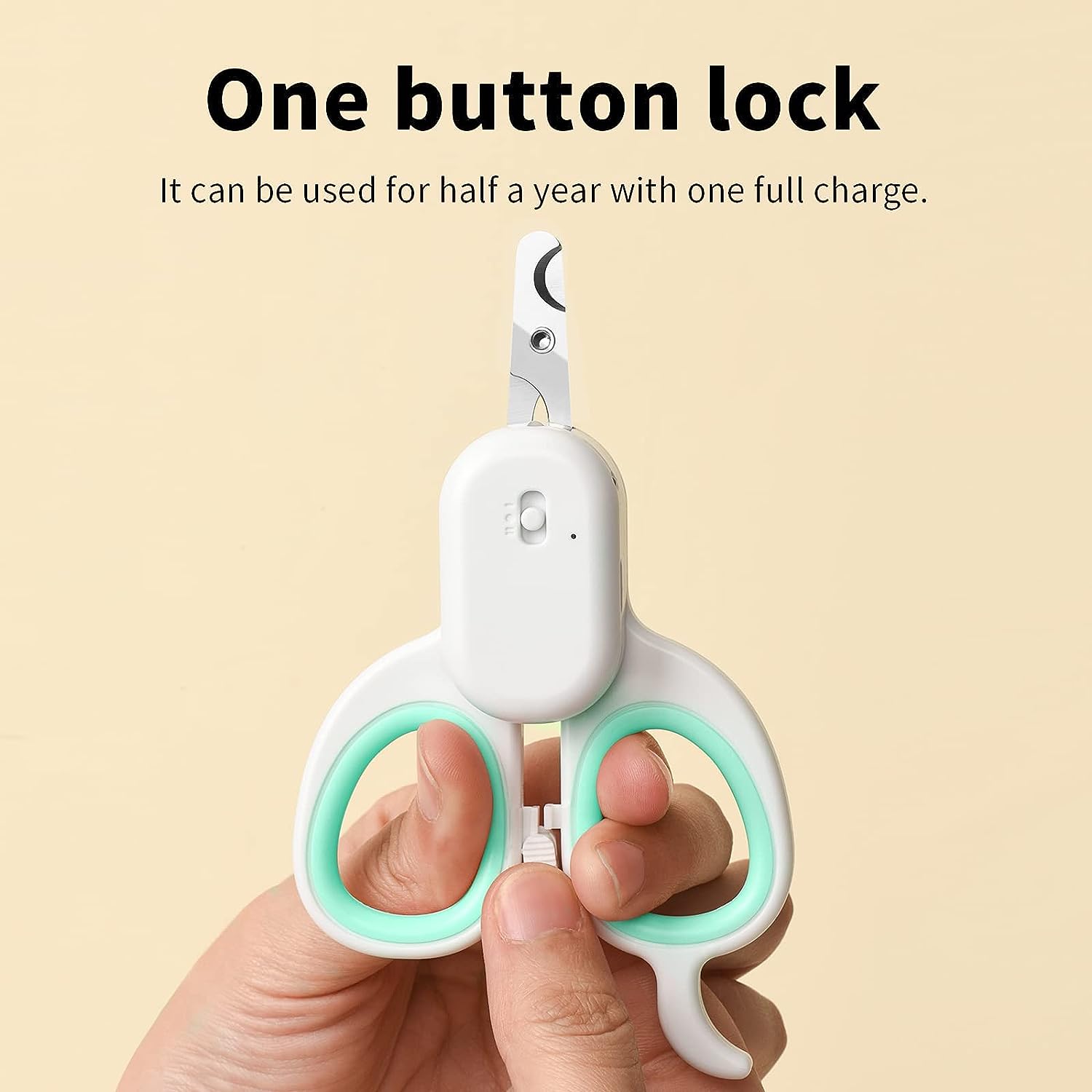 PAKEWAY Pet Nail Clipper with LED & -U-V Light