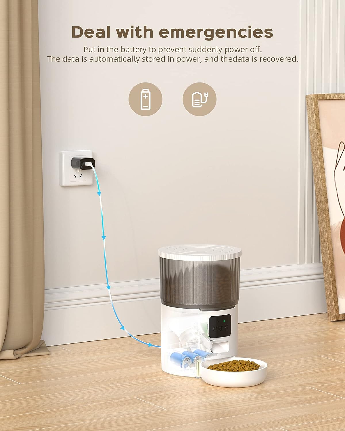 UIOOQ Automatic Cat Feeders