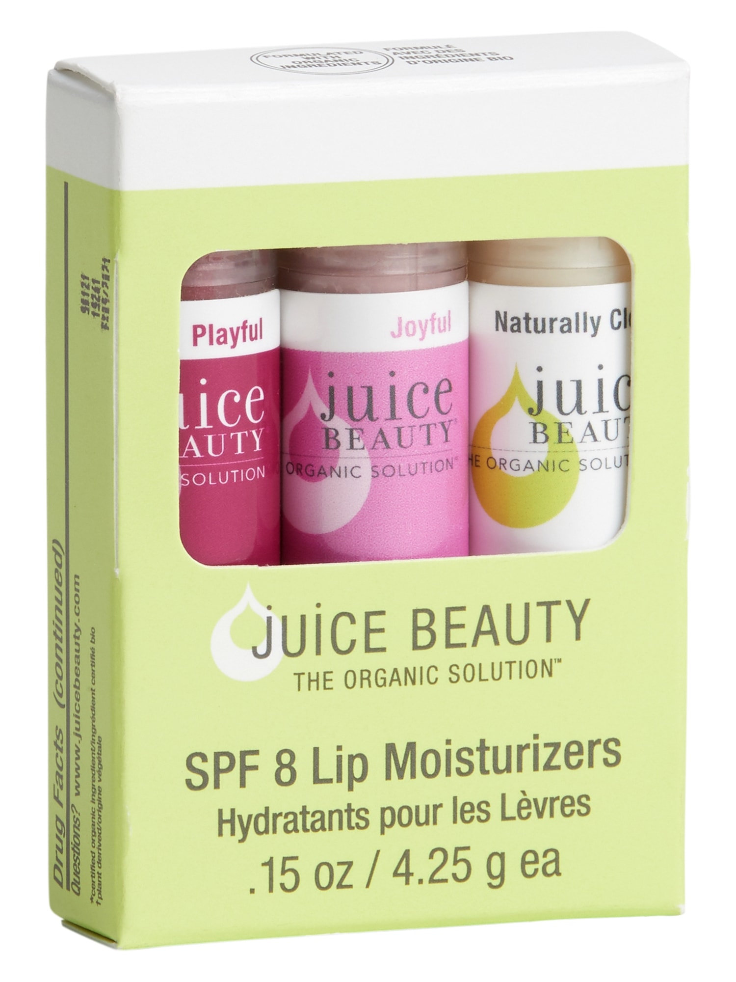 SPF 8 Lip Trio by Juice Beauty