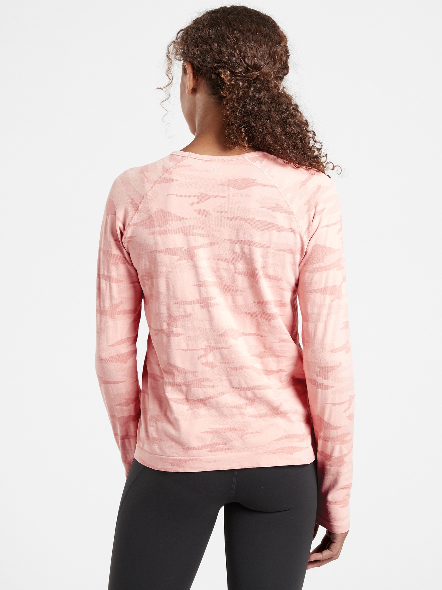 Athleta Girl Power Up Camo Top