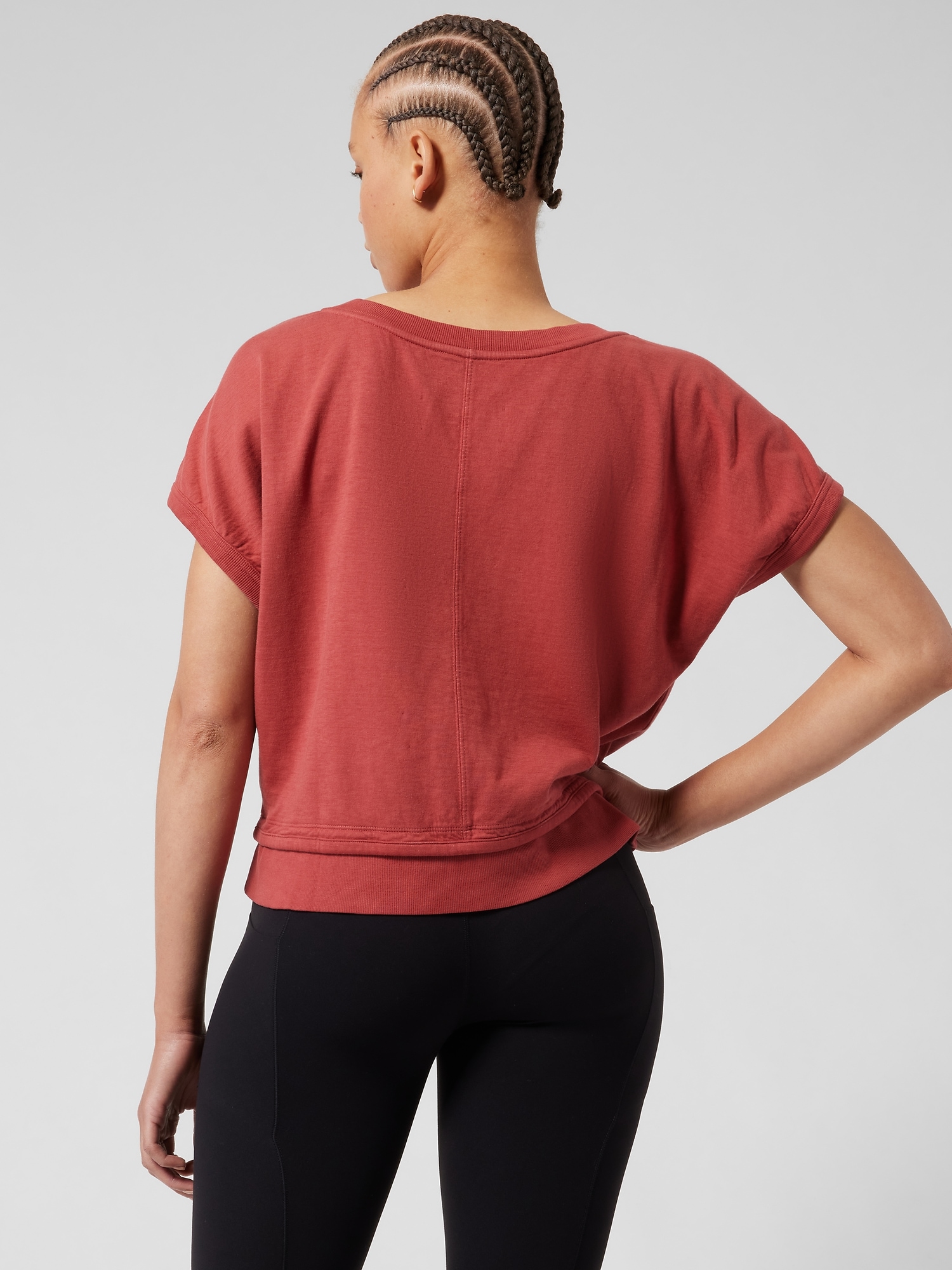 Sundown Shirred Tee