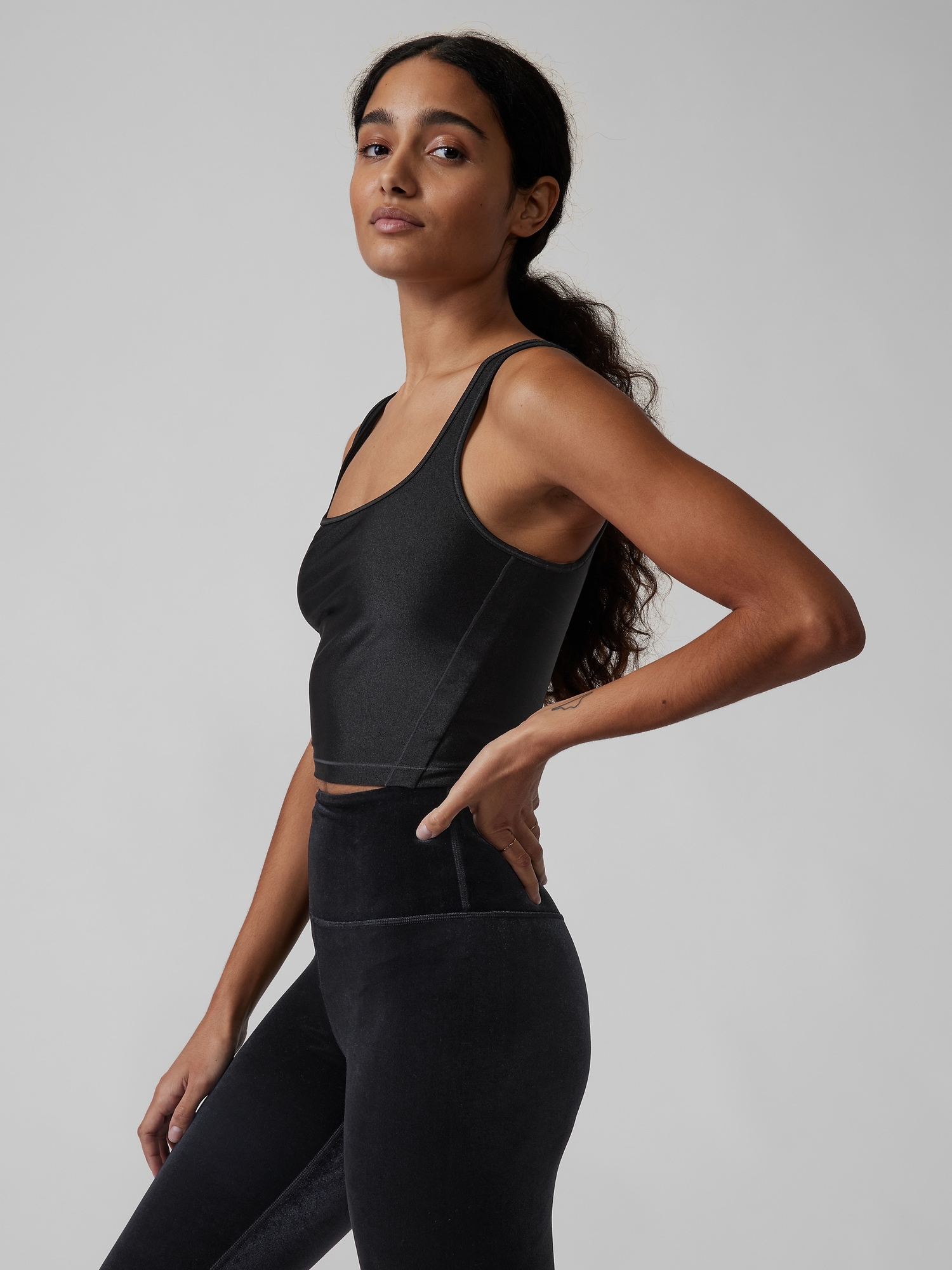 Shanti Shine Crop Tank