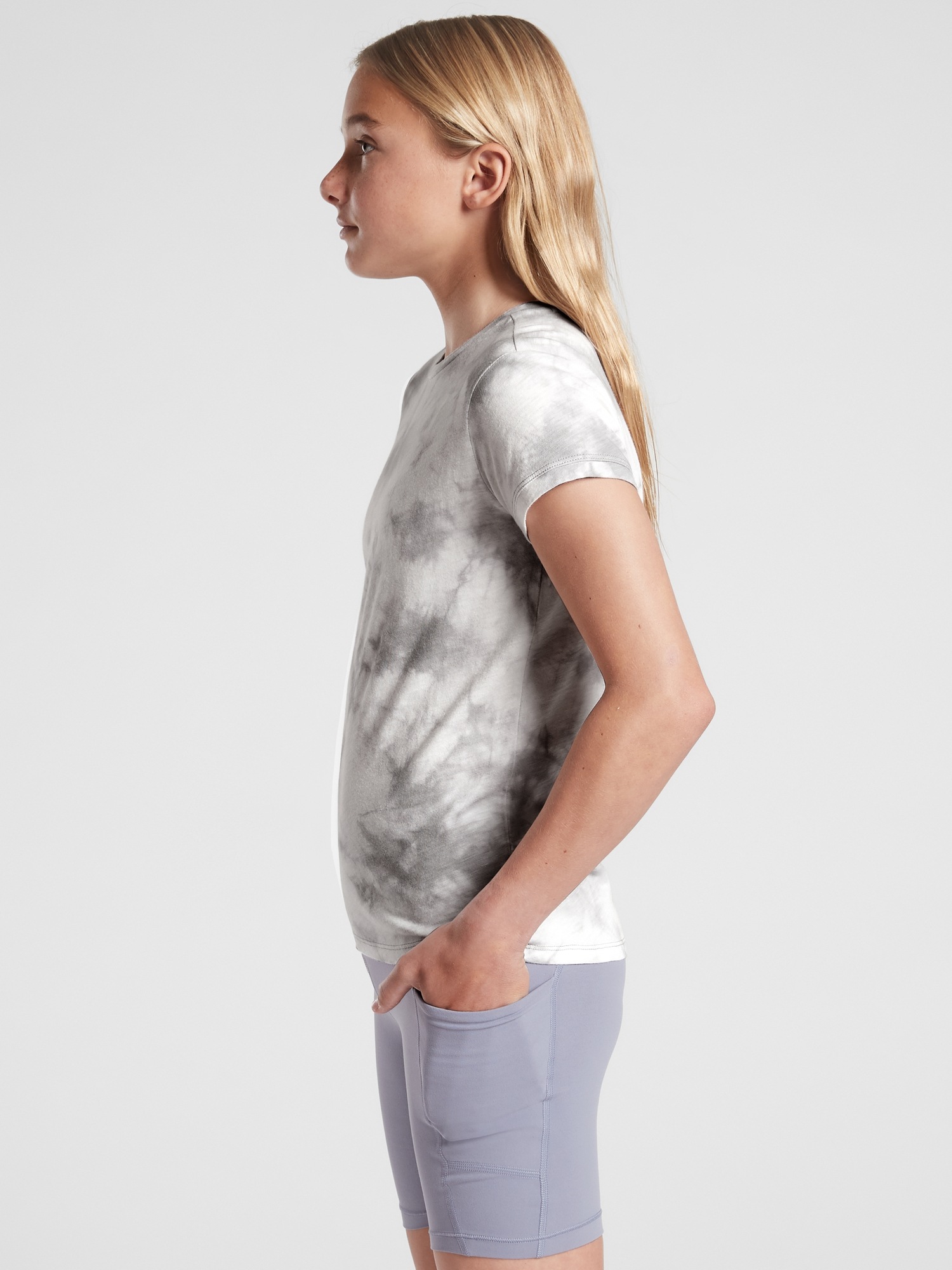 Athleta Girl Daily Tie Dye Tee
