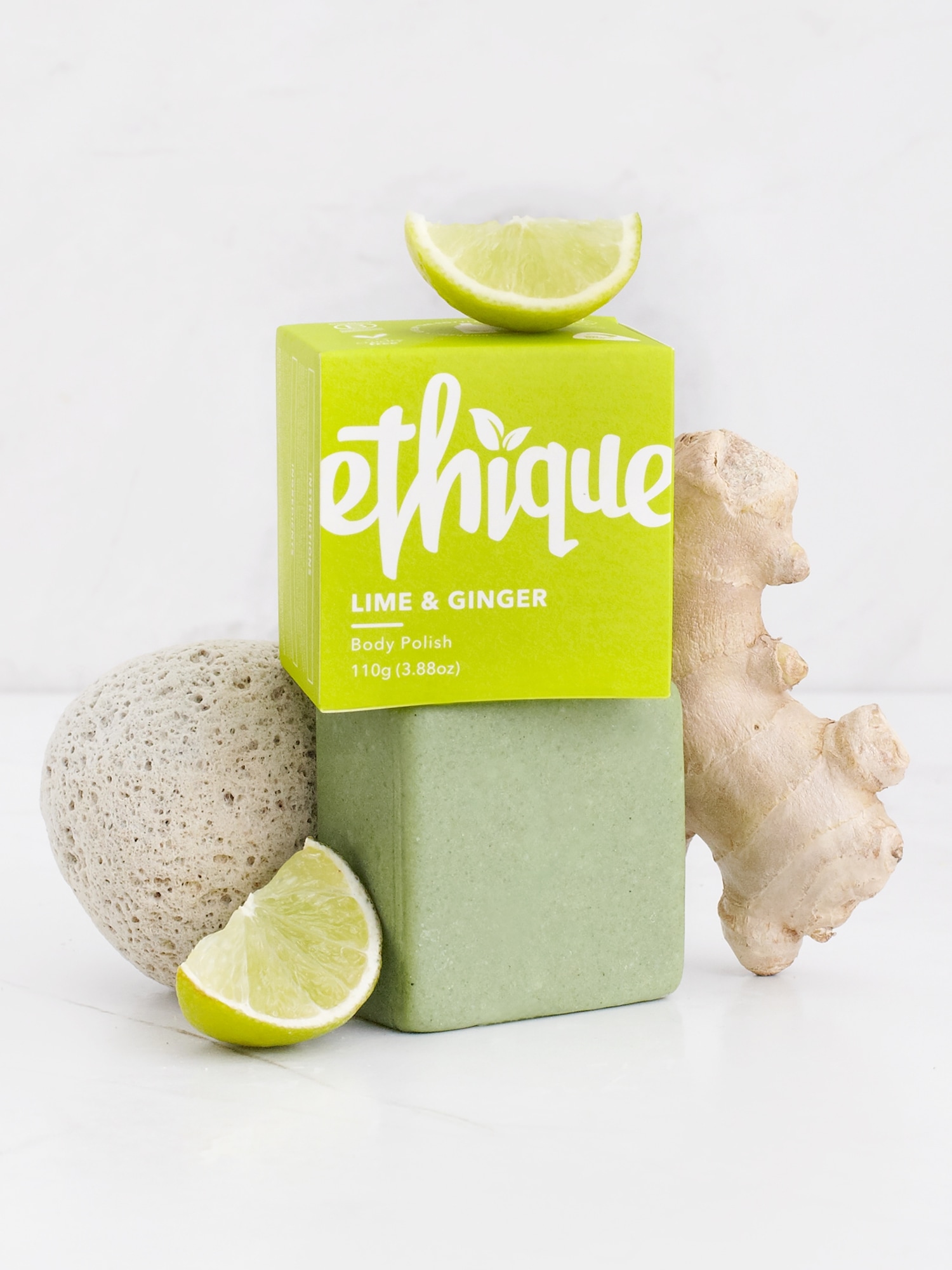 Lime and Ginger Body Polish by Ethique