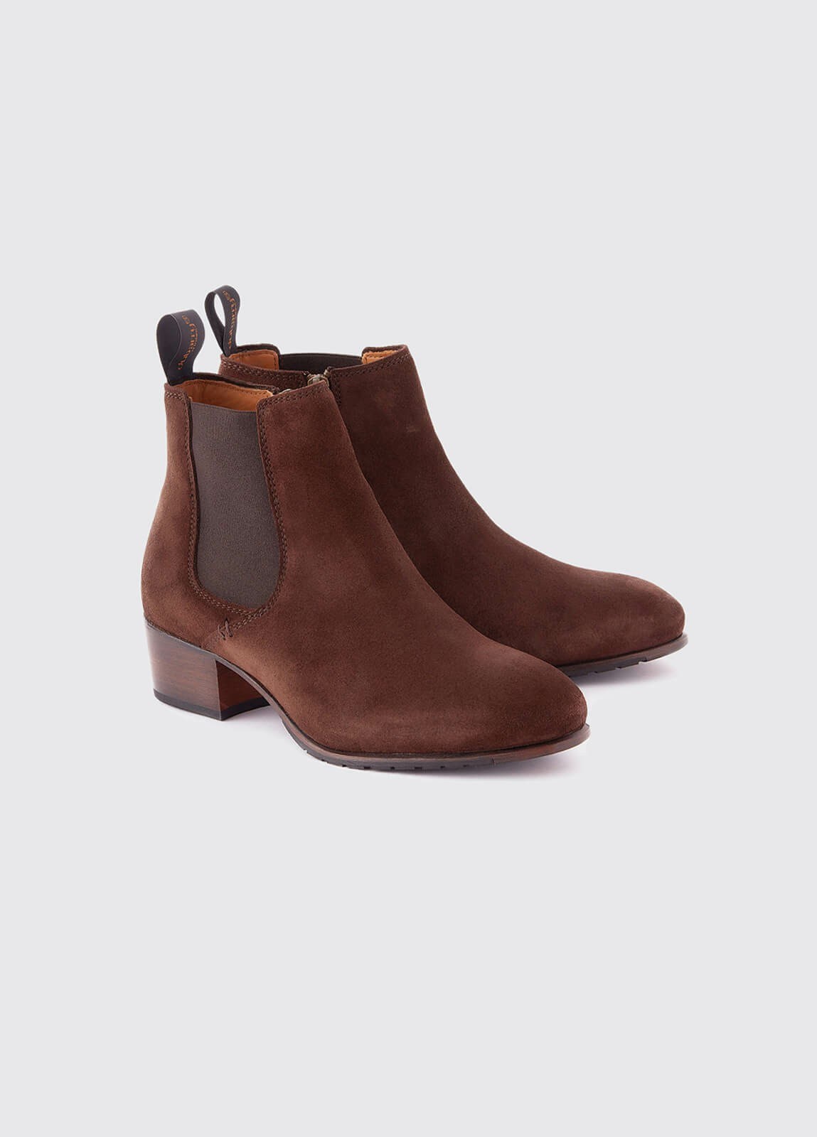 Dubarry Bray Side Zip Women's Chelsea Boots Brown
