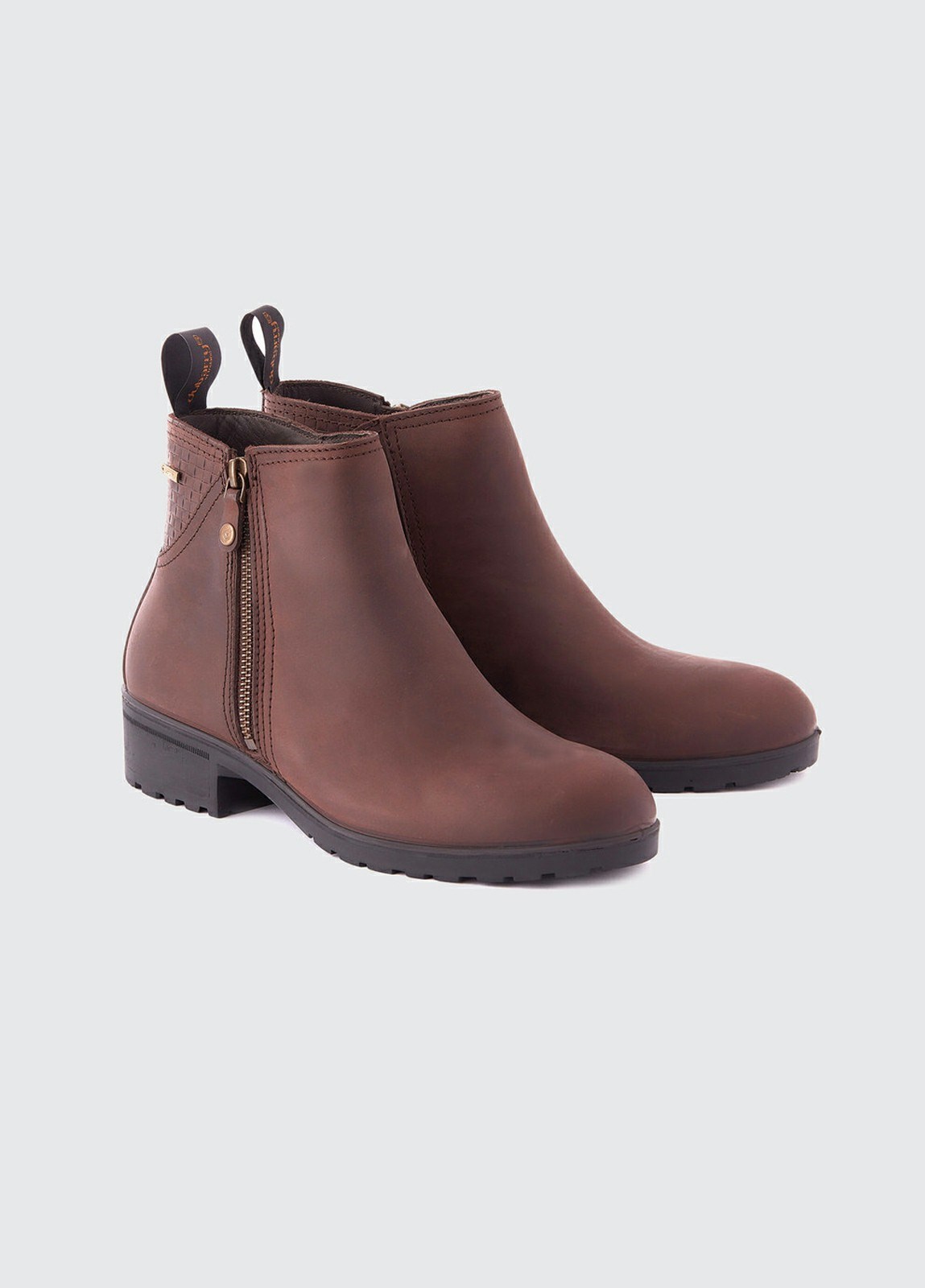 Dubarry Carlow Side Zip Women's Ankle Boots Brown