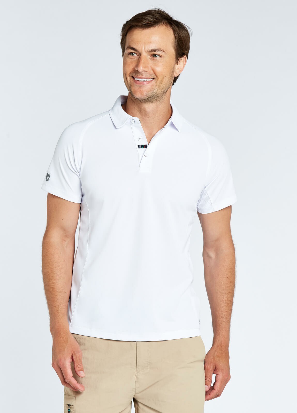 Dubarry Menton Technical Men's Polo Shirts White