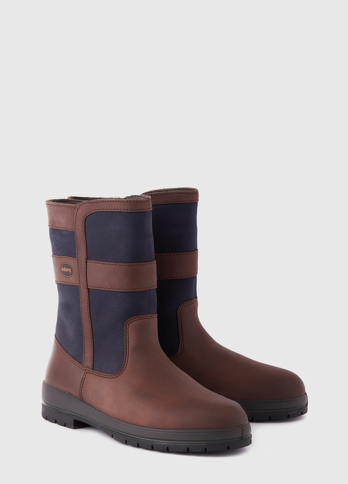 Dubarry Roscommon Men's Galway Boots Navy / Brown