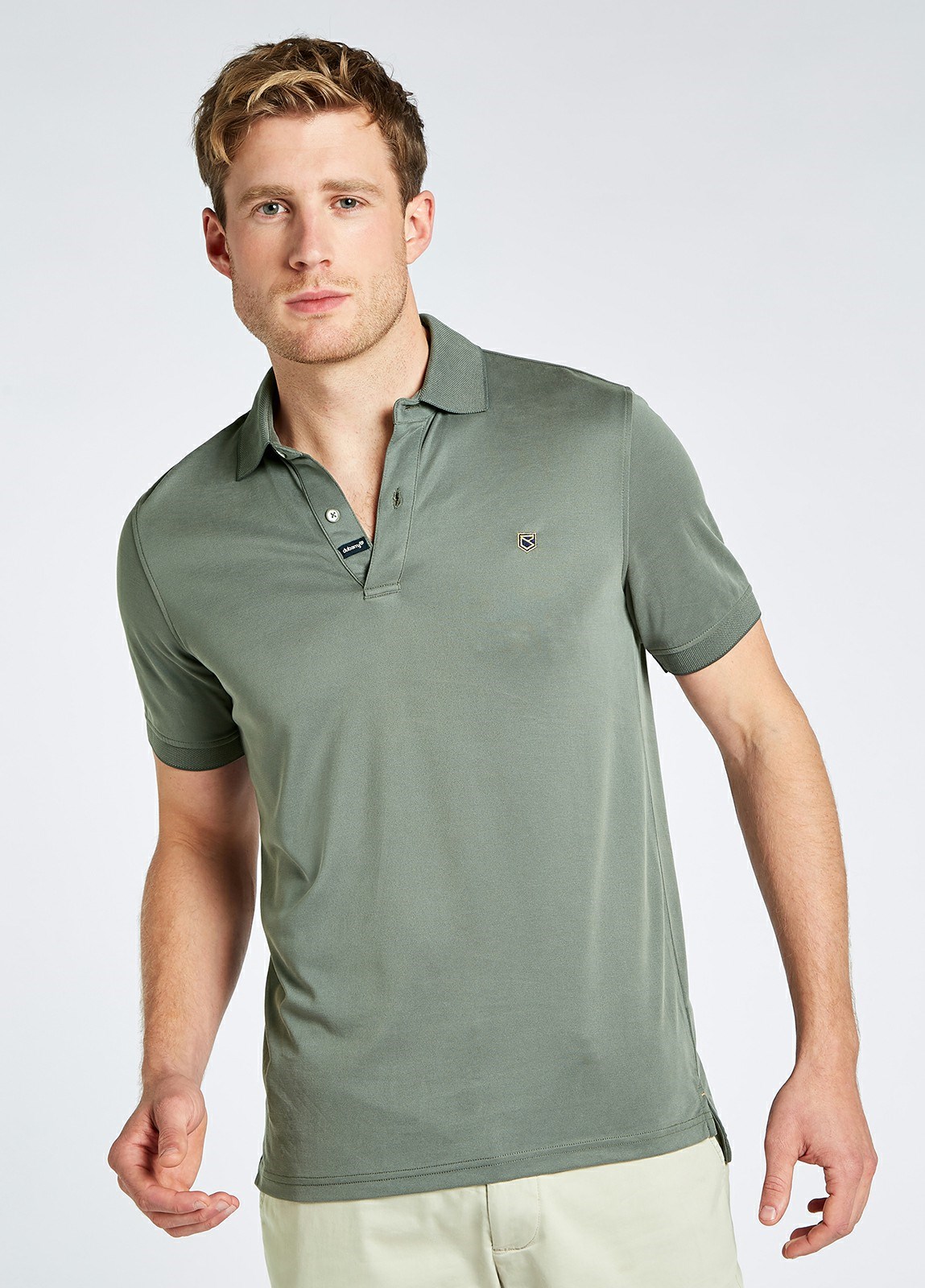 Dubarry Sweeney Men's Polo Shirts Grey
