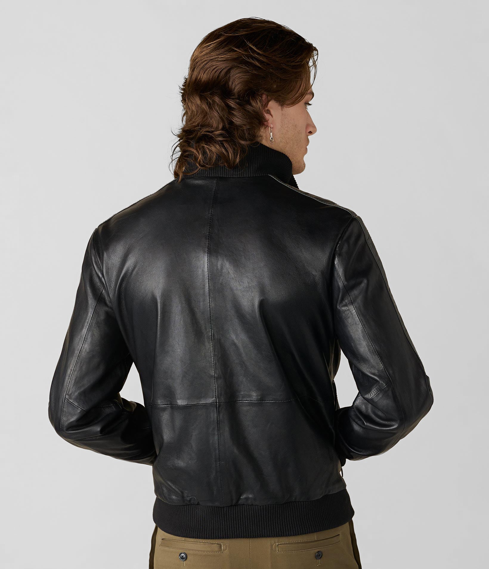 Bomber Leather Jacket