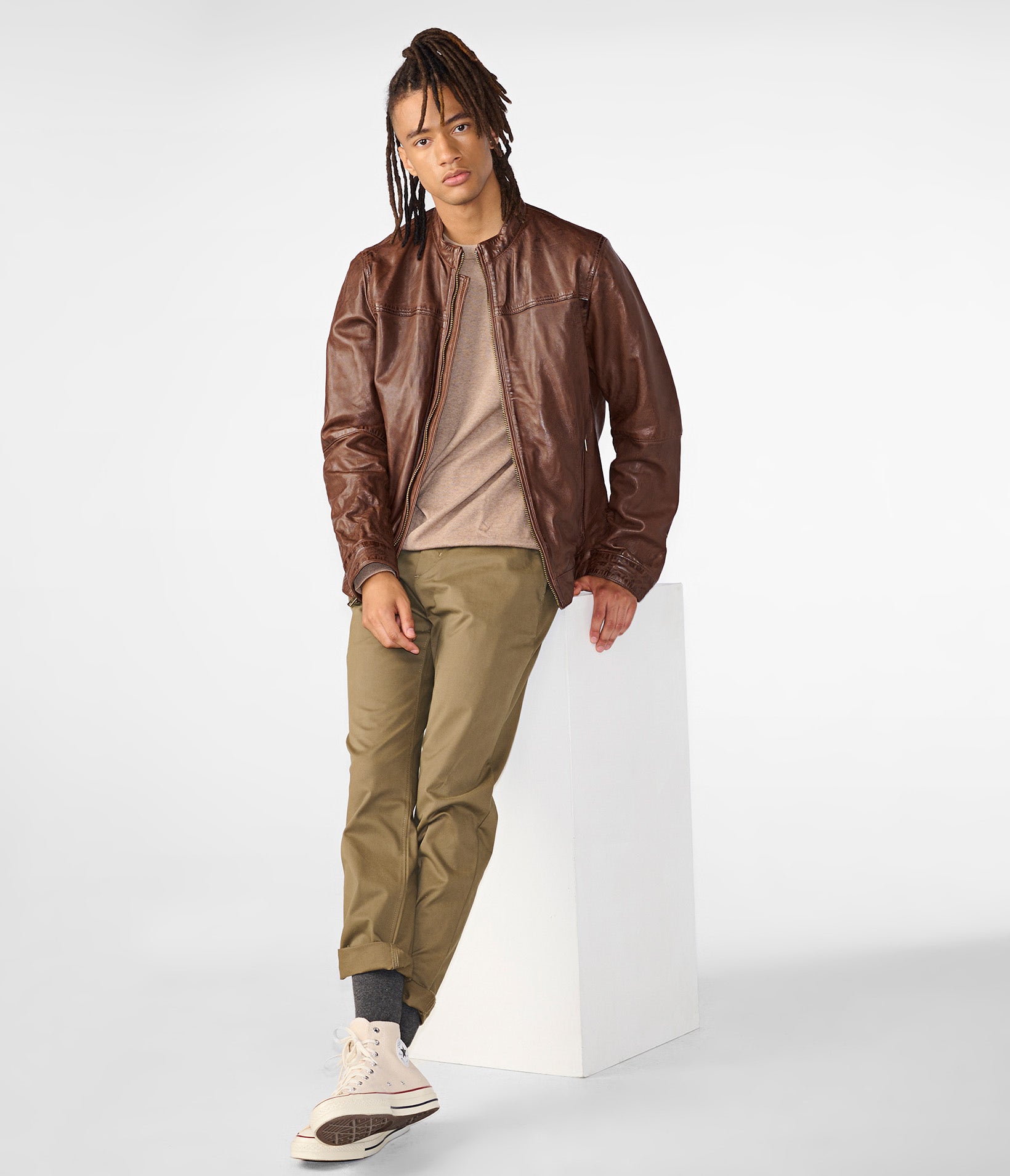 Justin Genuine Leather Jacket