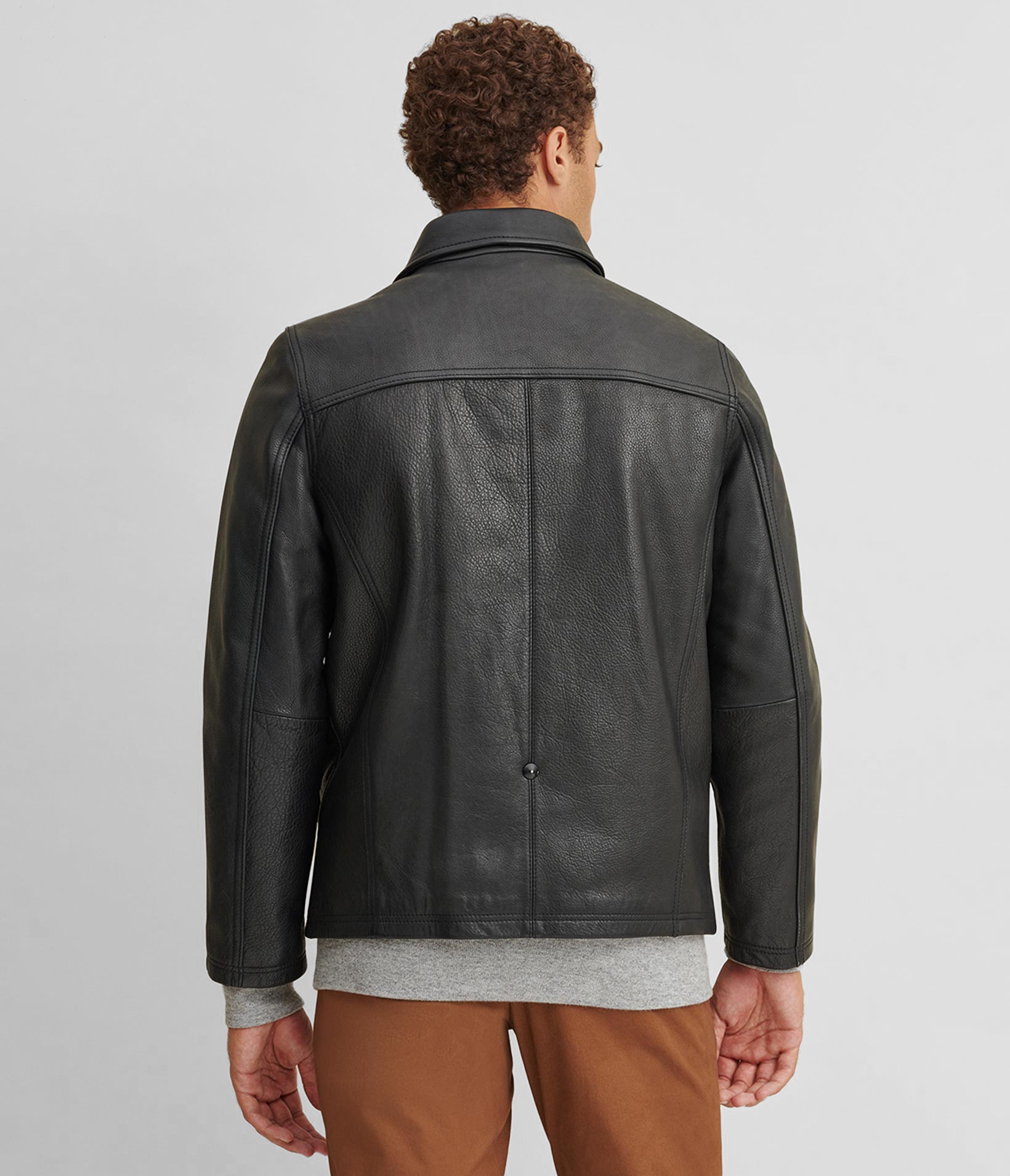 Thinsulate Lined Leather Jacket