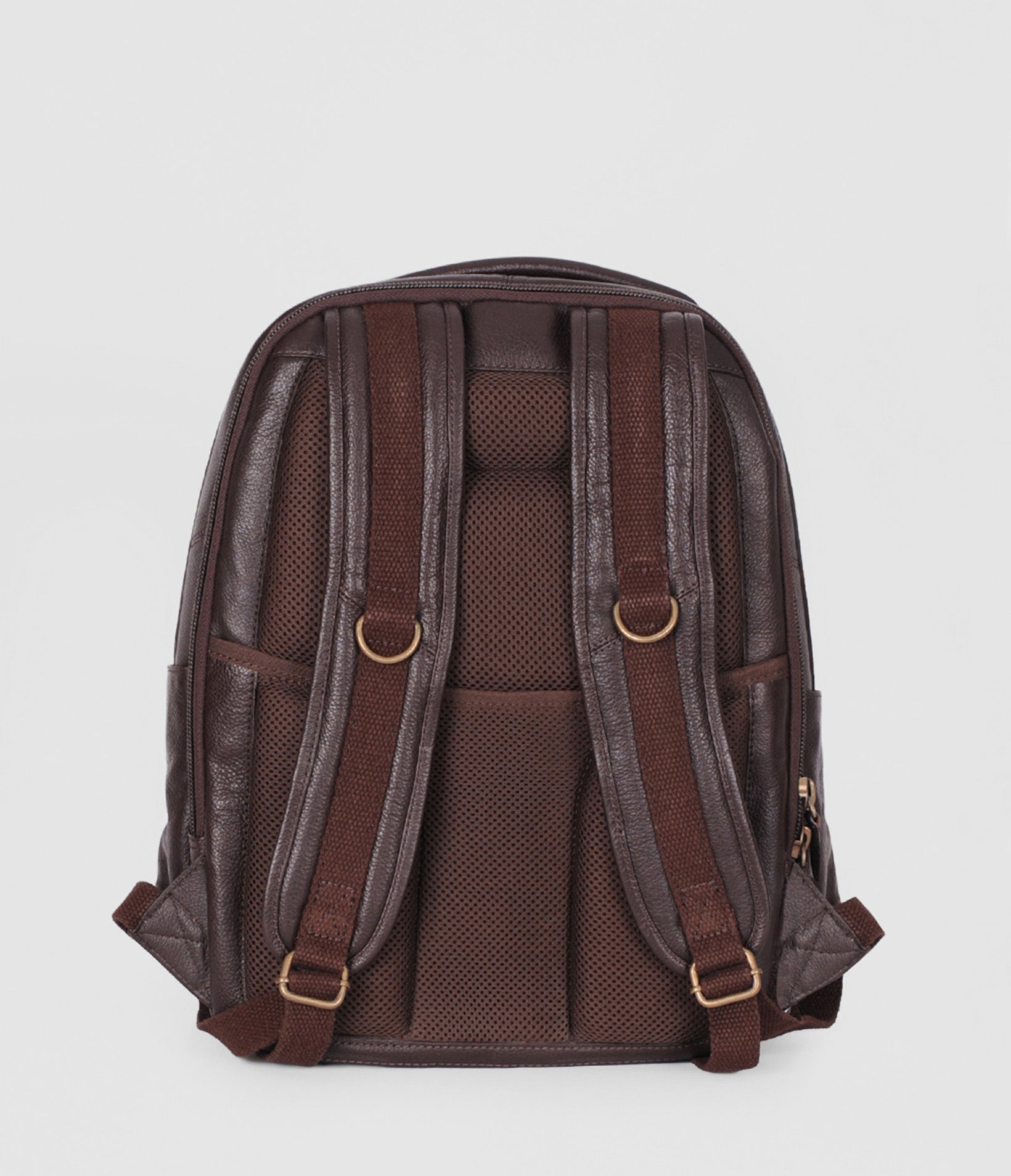 Brandon Leather Backpack With Pockets