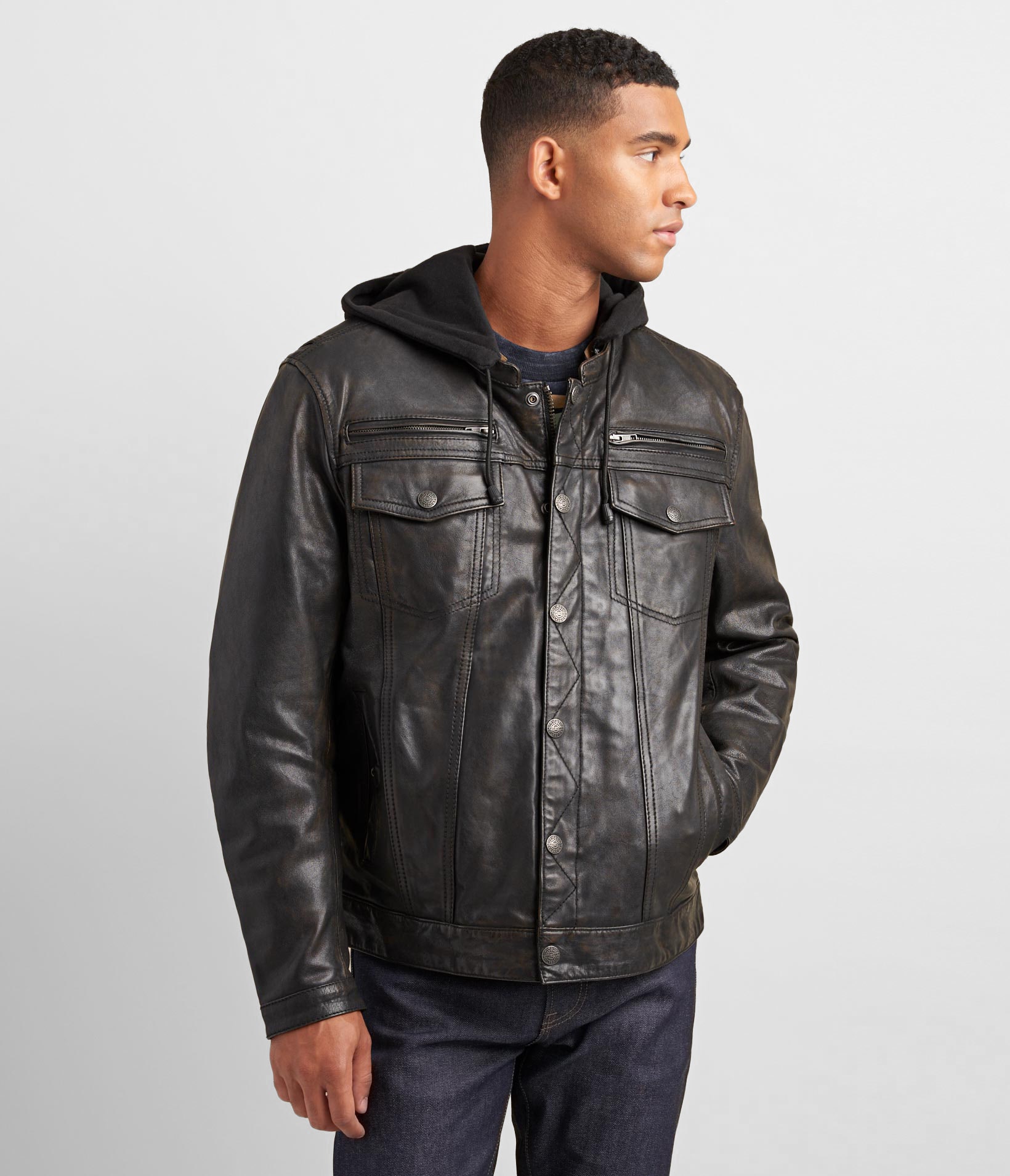 Performance Style Hooded Motorcycle Jacket