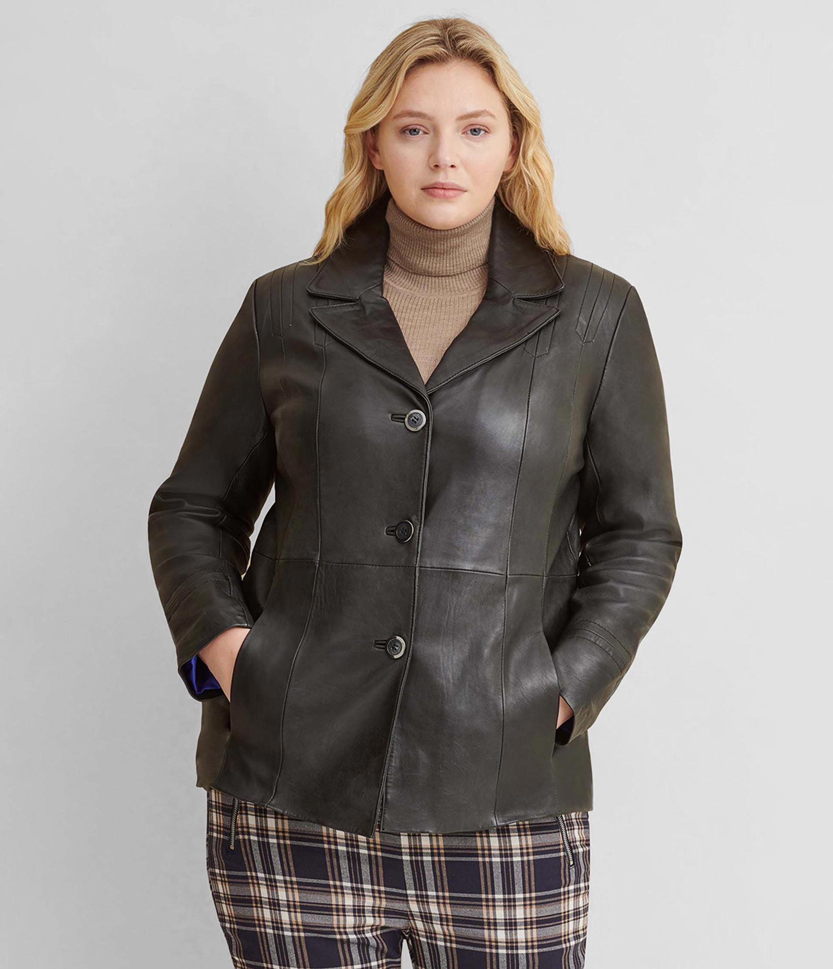 Jill Thinsulate Leather Blazer