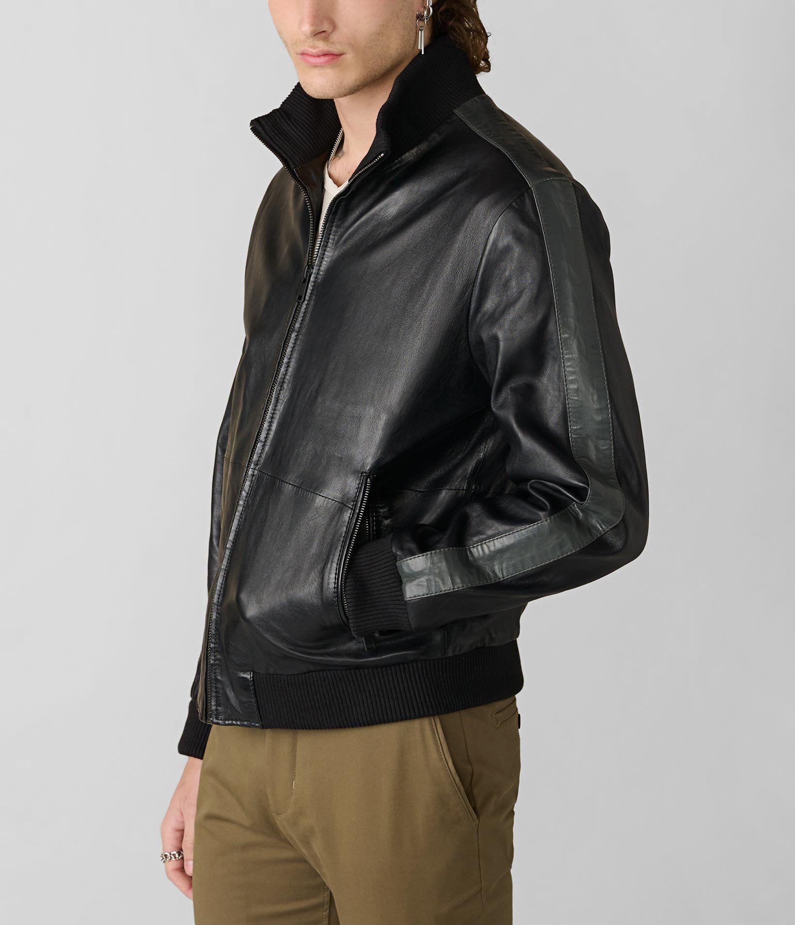 Bomber Leather Jacket