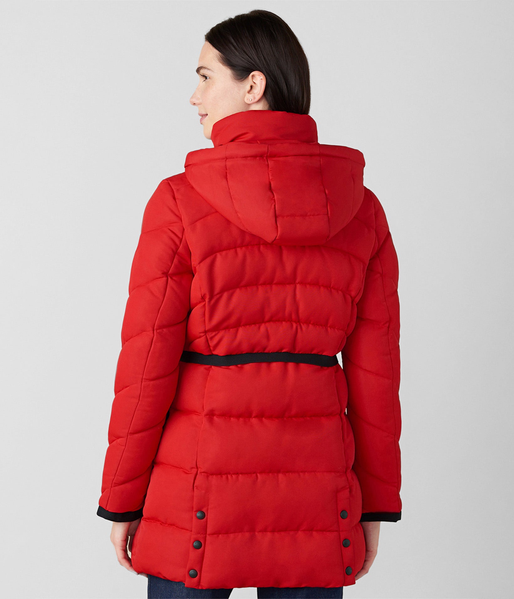 Long Quilted Walker Puffer