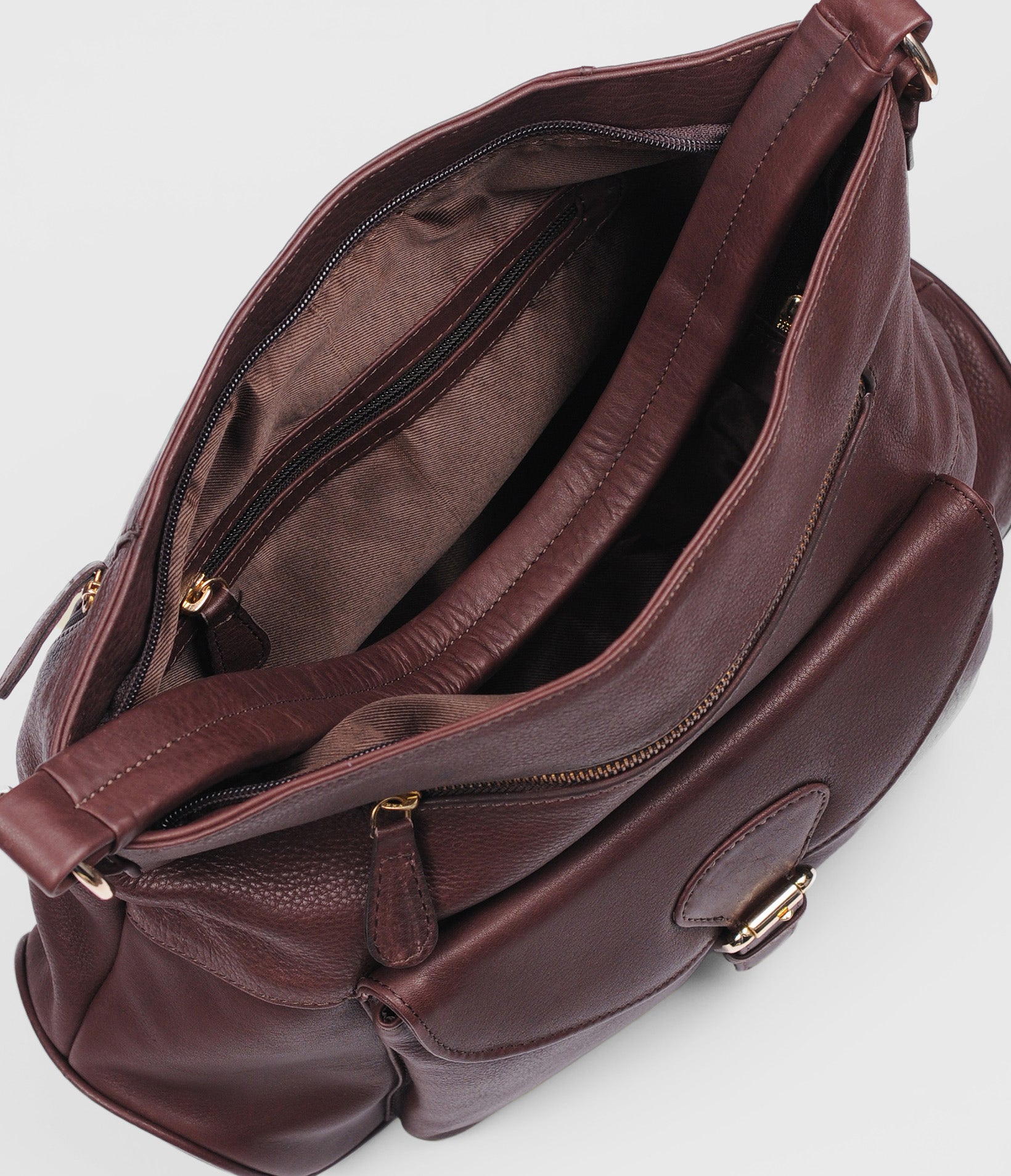 Leah Handle Top Zip Tote