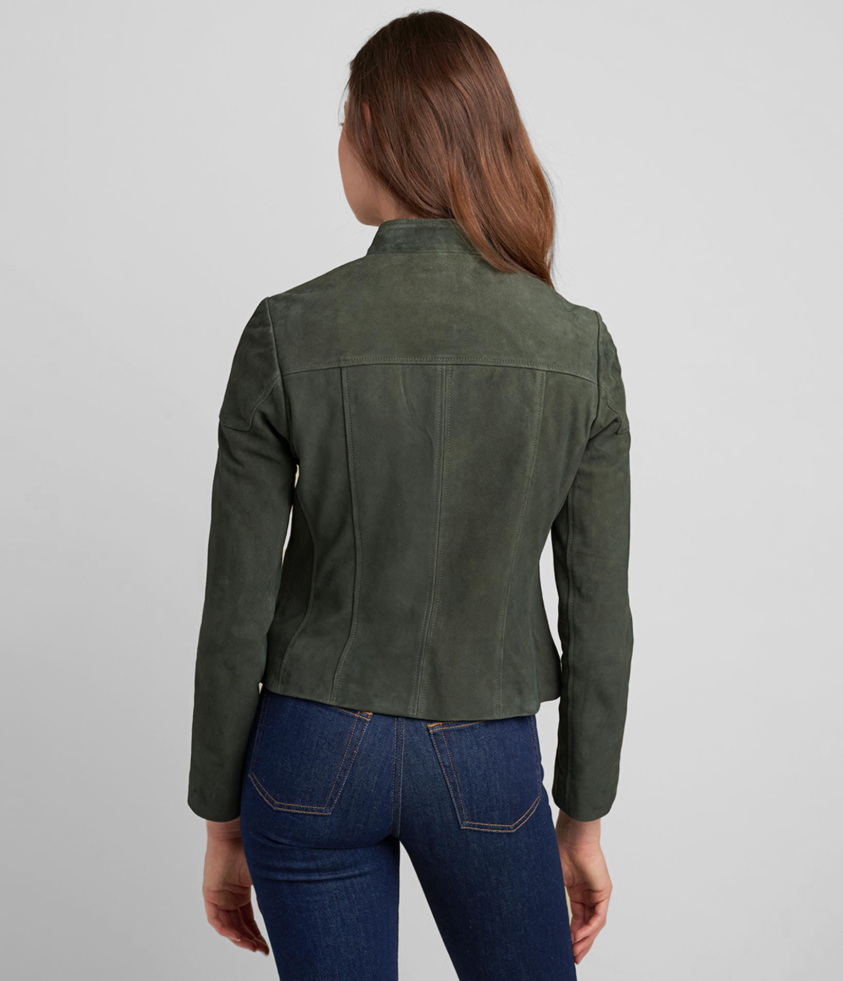 Remi Scuba Suede Jacket
