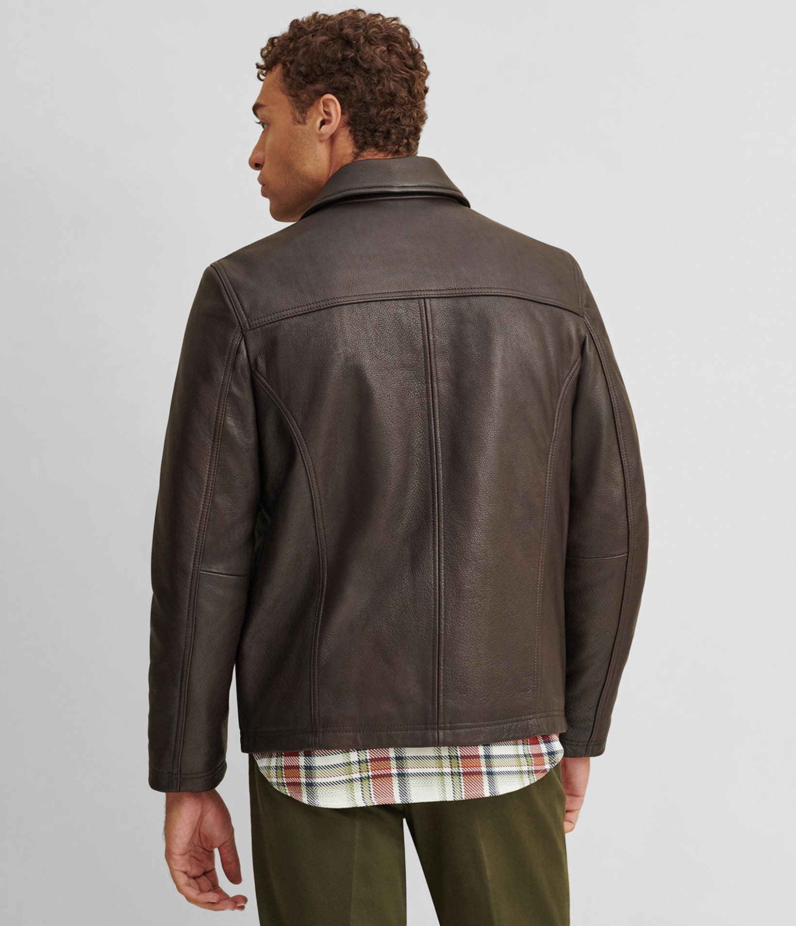 Thinsulate Lined Leather Jacket