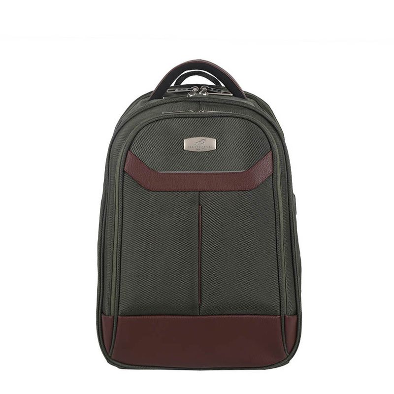 Morral tres cremalleras verde urban