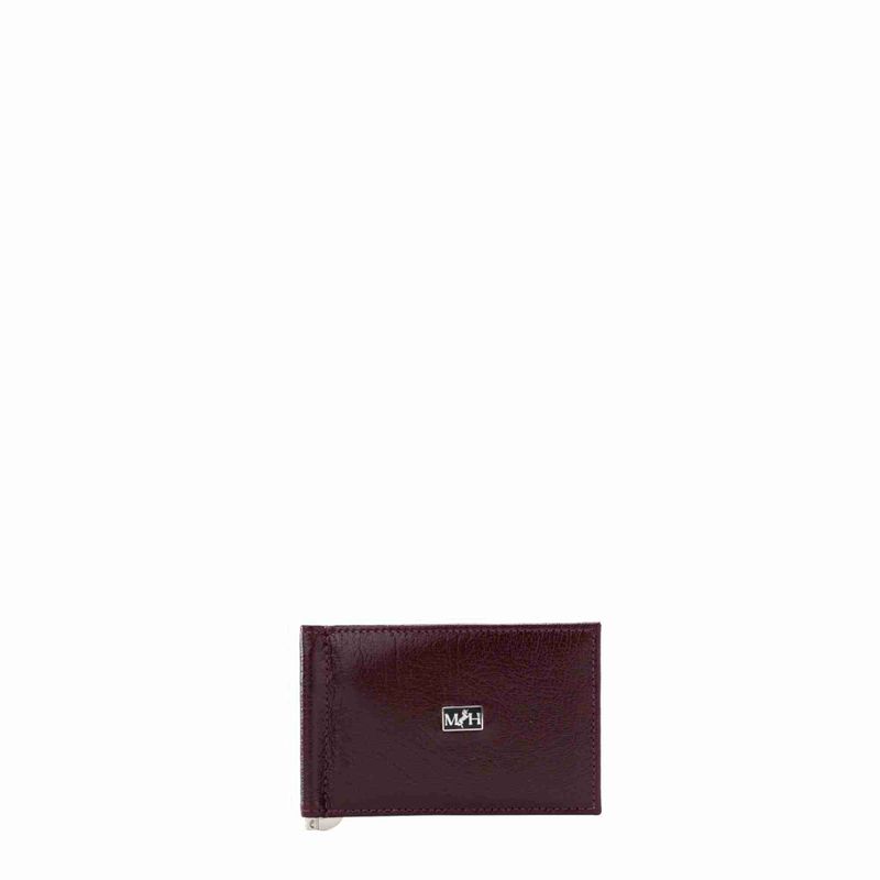Billetera portabilletes slim borgoña Millenium