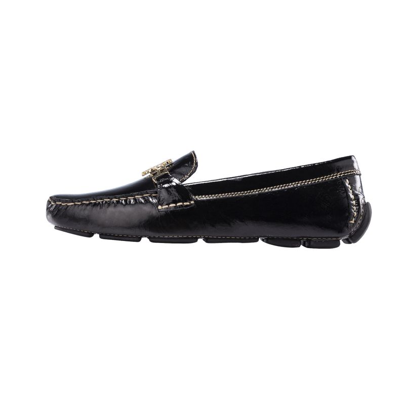 Mocasin diana charol negro etna mh mocs
