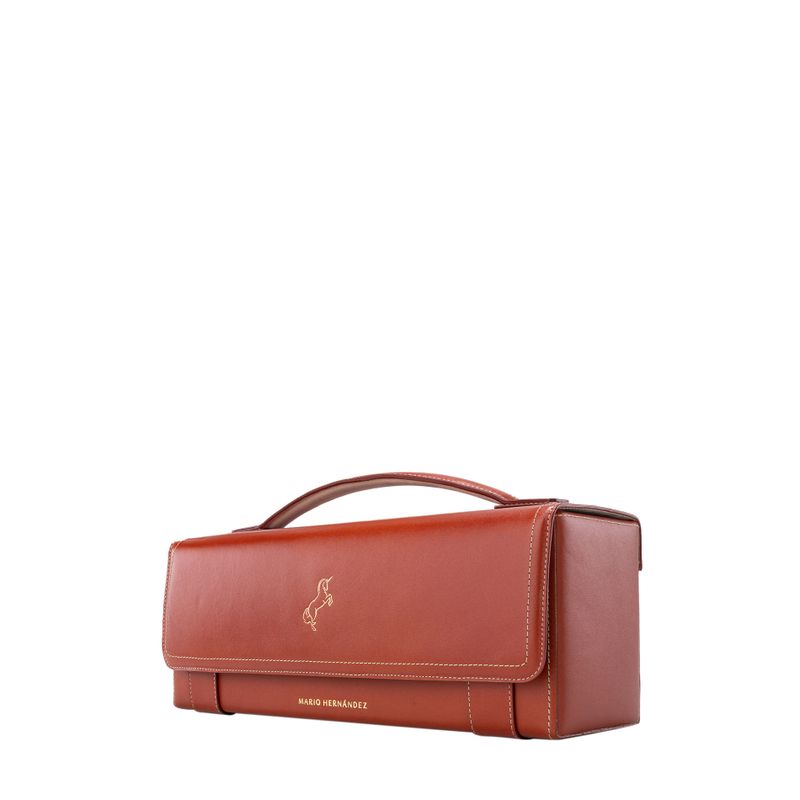 Estuche juego de cacho caoba fundaciòn