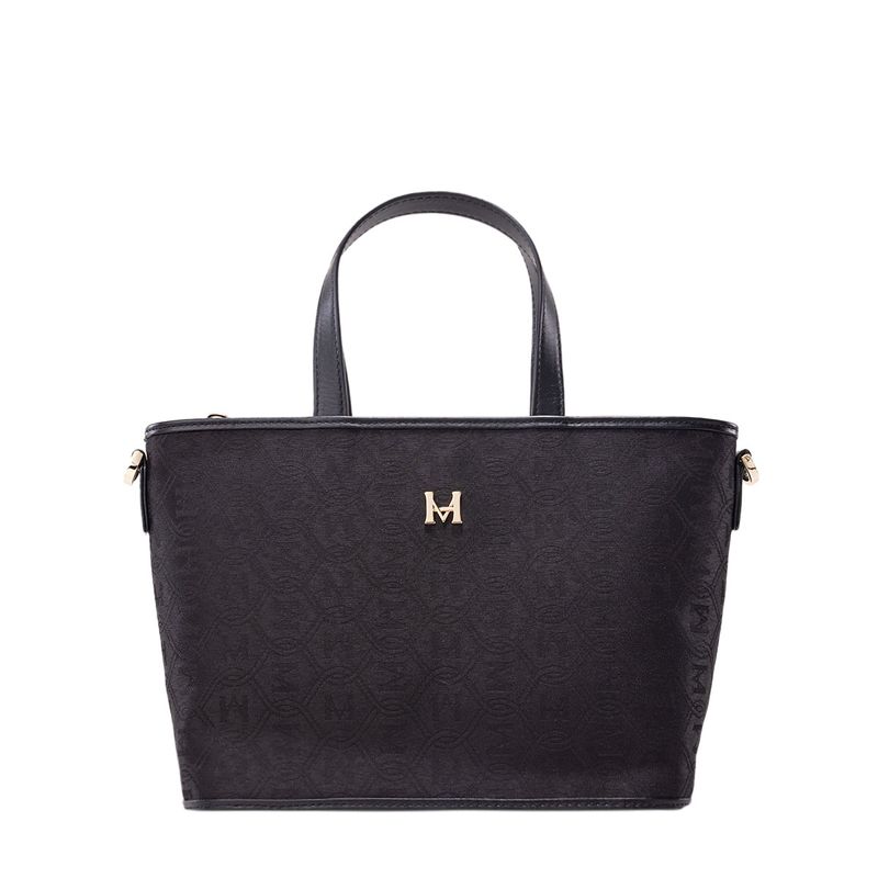 Tote pequeño negro Navarra