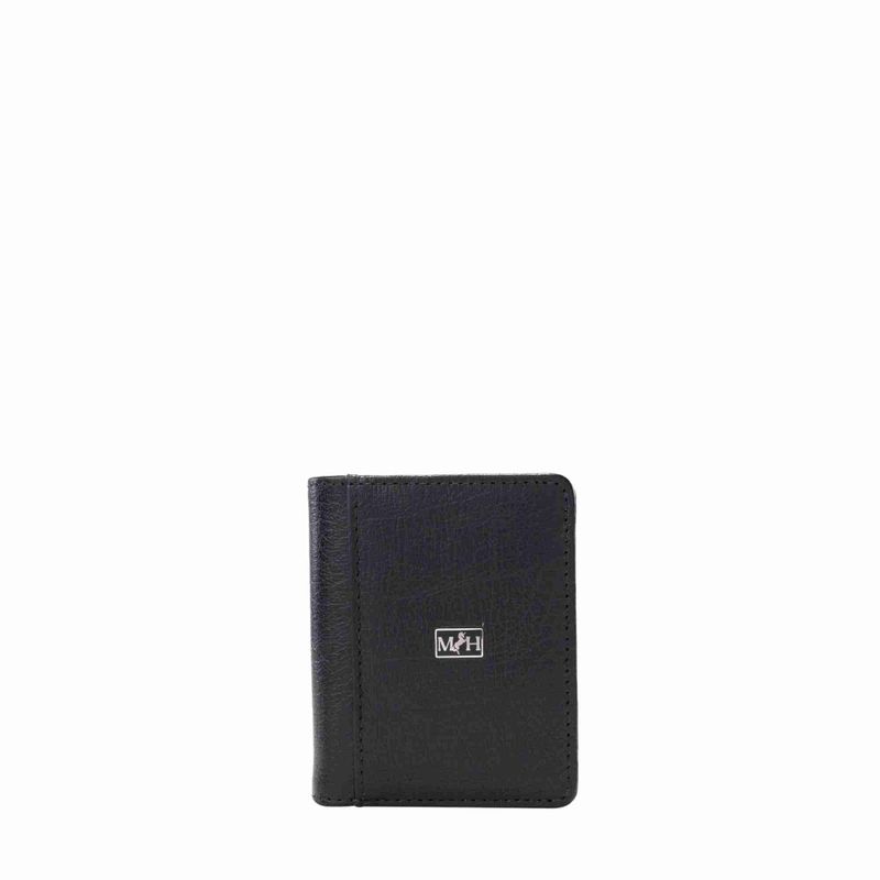 Billetera pequeña vertical negro caramelo Millenium