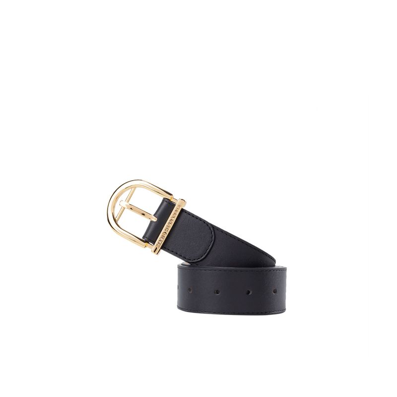 Cinturon mujer casual eva 4 cm negro