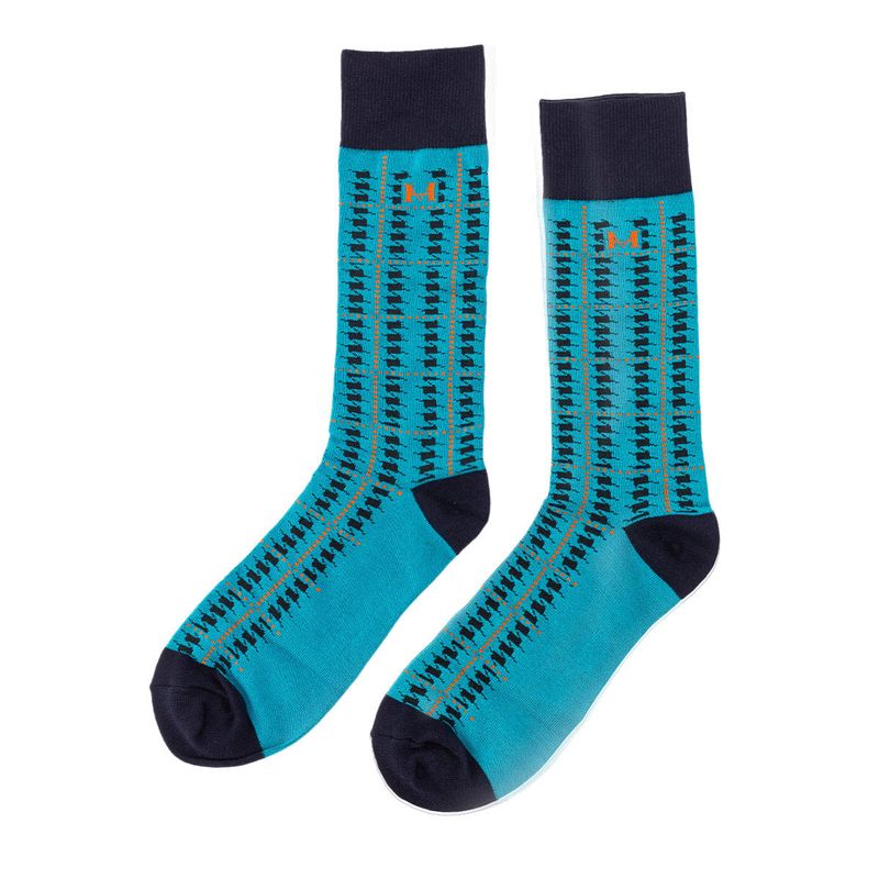 Medias almirante azul jade MH Socks