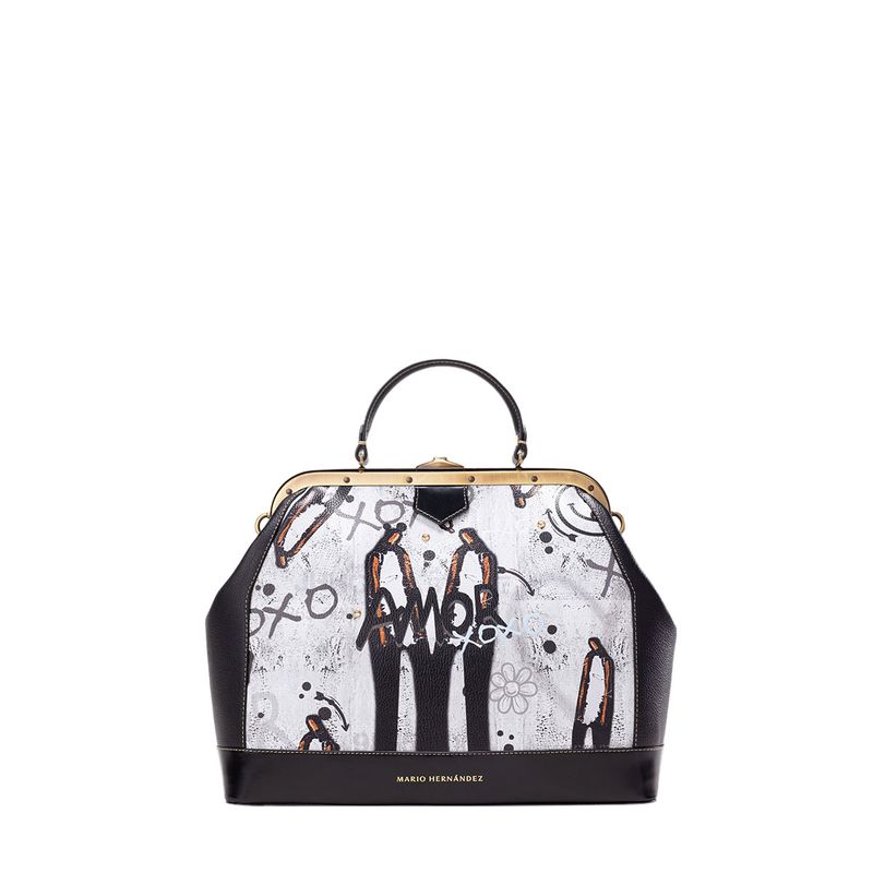 Satchel barbara grafito de amor Debilzan