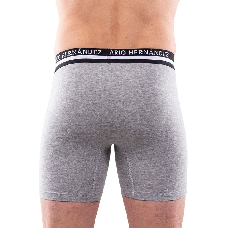 Boxer algodòn brief gris Básicos