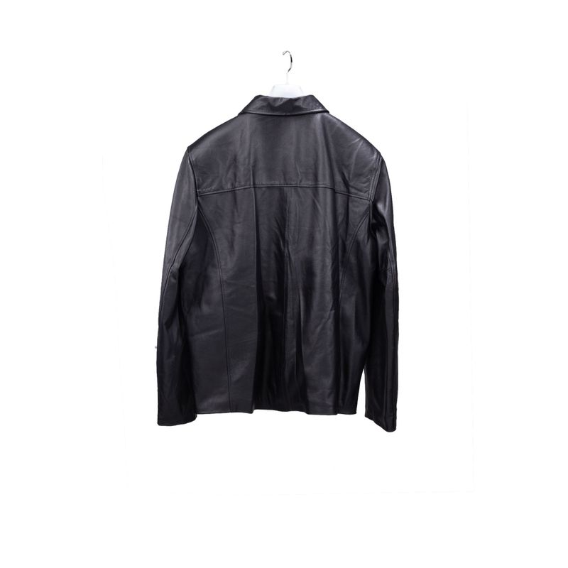 Chaqueta polo negro gema