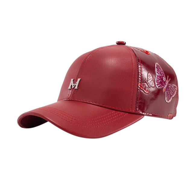 Gorra beisbolera monarca rojo cayena Milliner