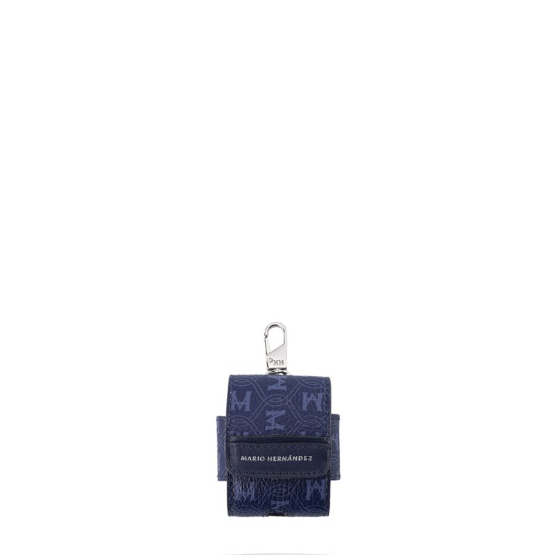 Estuche porta airpods azul palenque