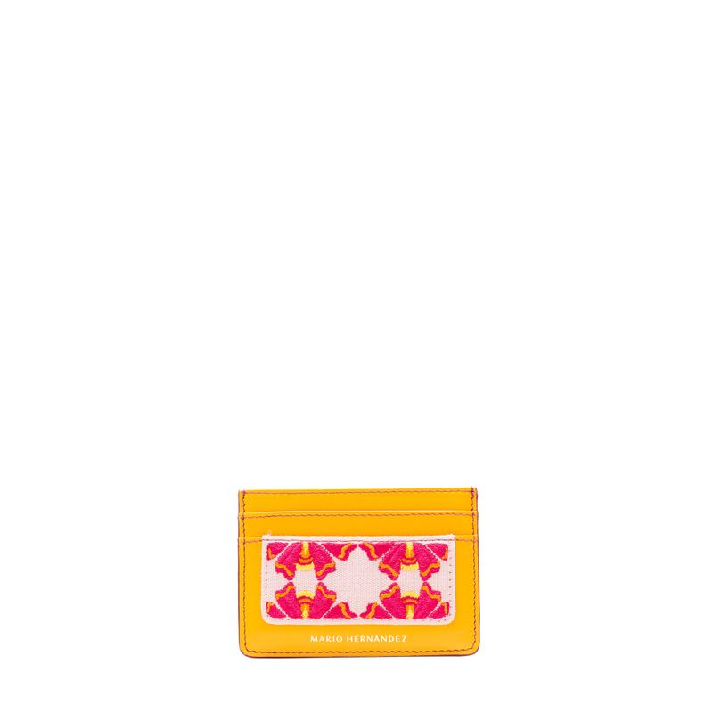 Tarjetero plano magenta Azulejo