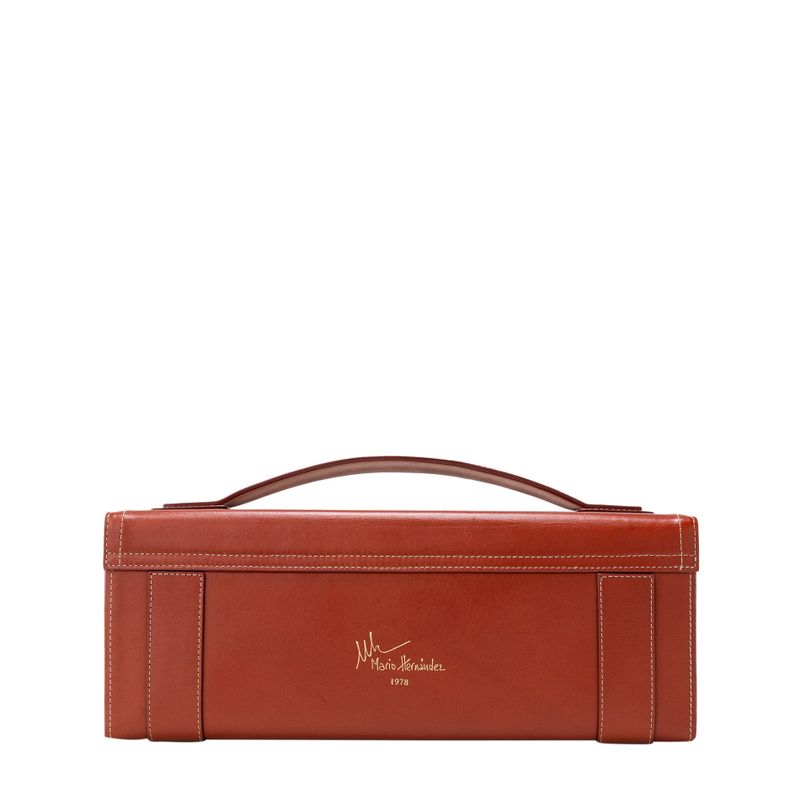 Estuche juego de cacho caoba fundaciòn