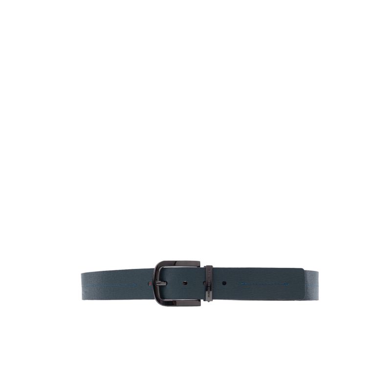 Cinturòn sahara coñac azul petroleo cinturon hombre