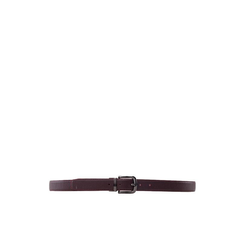 Cinturon hombre casual salvador borgoña