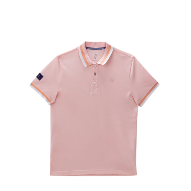 Camiseta polo capitanejo coral Tierra Arriba