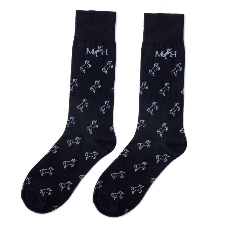 Medias unicornio negro mh sock