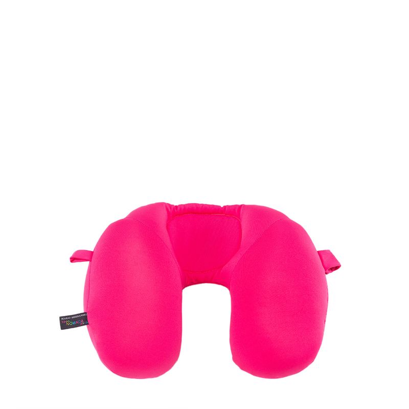 Almohada plana fucsia Nomad Contempo