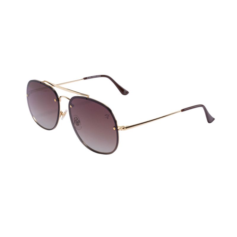 Gafas polo café oro mh sun