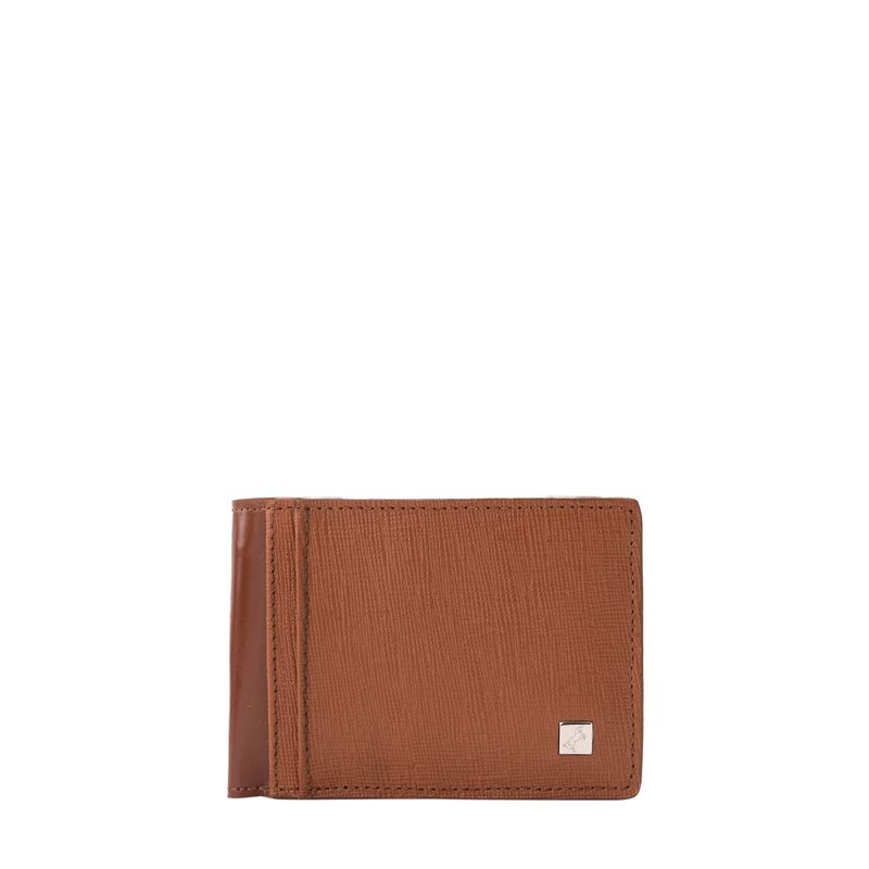 Billetera slim horizontal caramelo chicago
