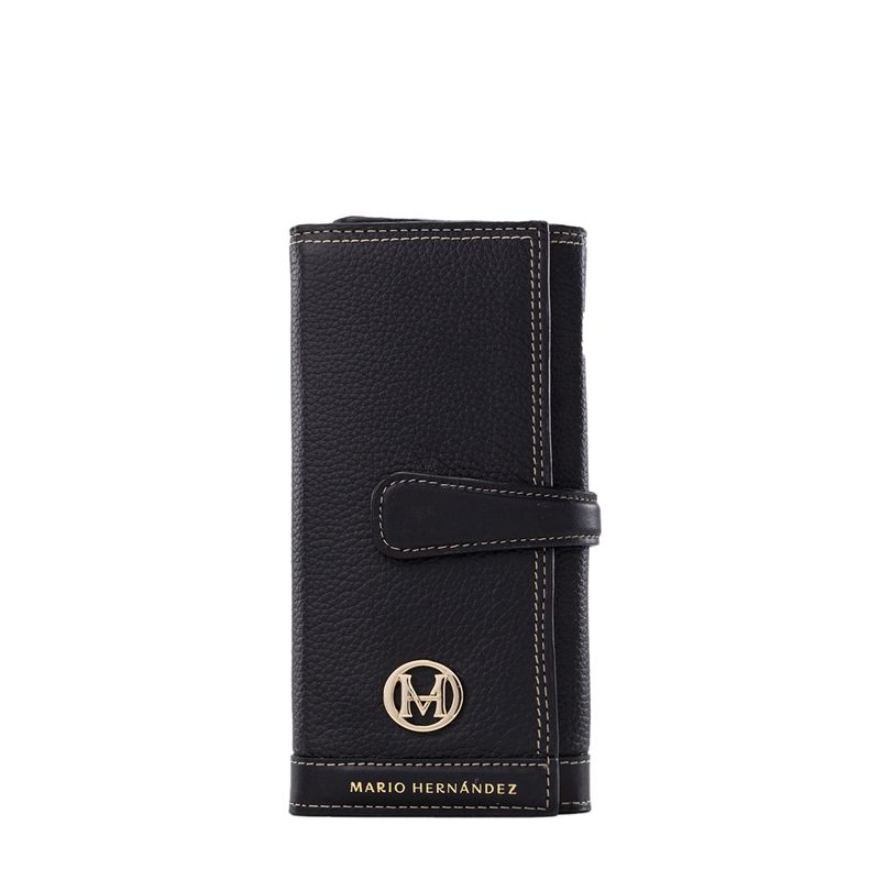 Billetera poly negro abrazable
