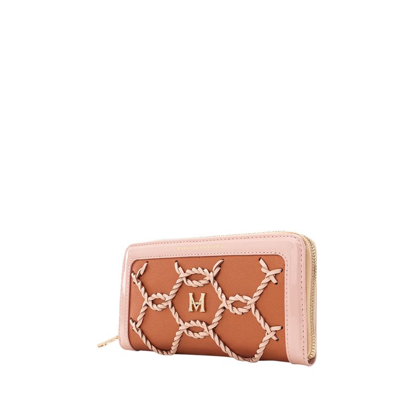 Billetera marcia oro rosado Hera