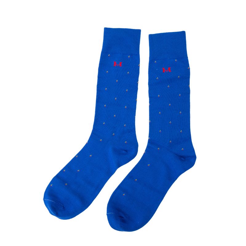 Medias rombos denim largas mh socks