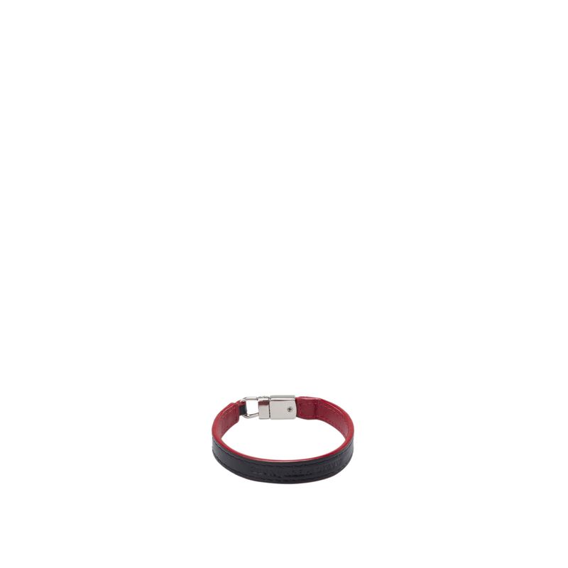 Brazalete doble faz nero rosso brazaletes